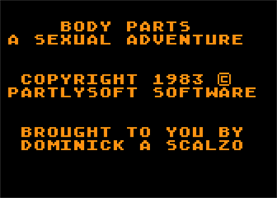 Body Parts - Screenshot - Game Title Image