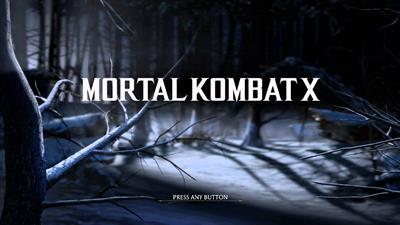 Mortal Kombat X - Screenshot - Game Title Image