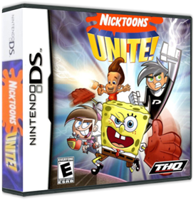 Nicktoons Unite! - Box - 3D Image