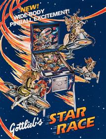 Star Race - Advertisement Flyer - Front Image