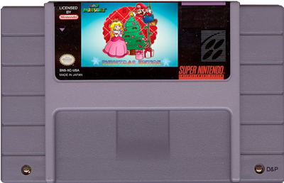 Super Mario World: Christmas Edition - Cart - Front Image
