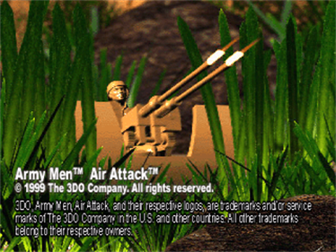 Army Men: Air Attack - Screenshot - Game Title Image