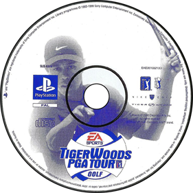 Tiger Woods PGA Tour Golf - Disc Image