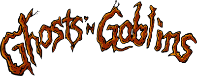 Ghosts'n Goblins - Clear Logo Image