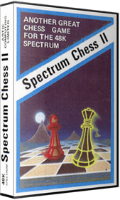 Spectrum Chess II - Box - 3D Image