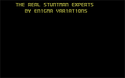 The Real Stunt Experts - Screenshot - Game Title Image