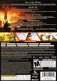 Fallout: New Vegas - Box - Back Image