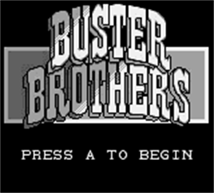 Buster Bros. - Screenshot - Game Title Image