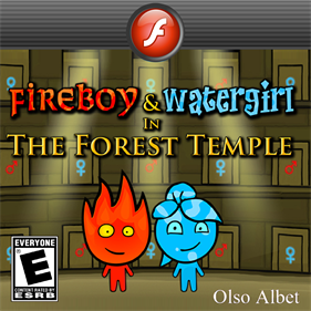 Fireboy & Watergirl in the Forest Temple - Fanart - Box - Front Image