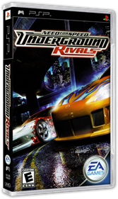 Need for Speed: Underground Rivals - Box - 3D Image