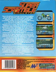 Super Scramble Simulator  - Box - Back Image