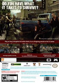 The Walking Dead: Survival Instinct - Box - Back Image