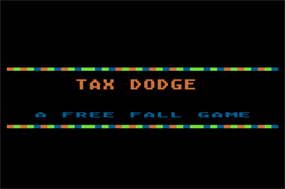 Tax Dodge - Screenshot - Game Title Image