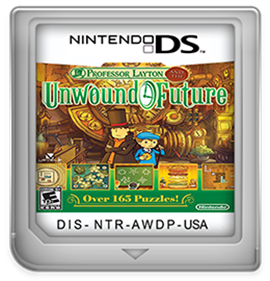 Professor Layton and the Unwound Future - Fanart - Cart - Front