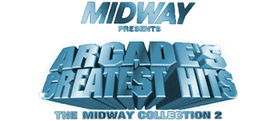 Arcade's Greatest Hits: The Midway Collection 2 - Clear Logo Image
