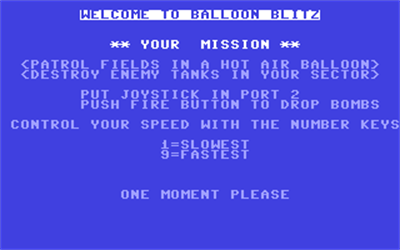 Balloon Blitz - Screenshot - Game Title Image