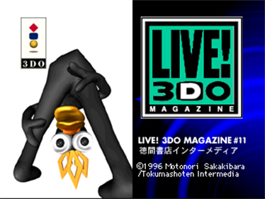 Live! 3DO Magazine CD-ROM #11 - Screenshot - Game Title Image