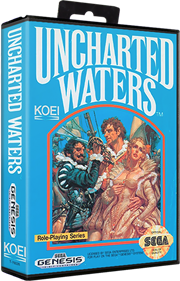 Uncharted Waters - Box - 3D Image