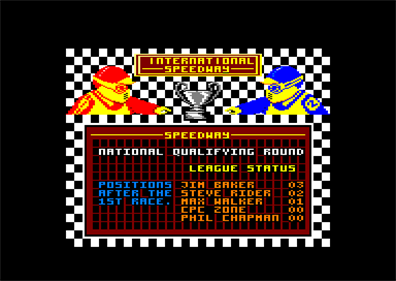 International Speedway  - Screenshot - Game Title Image