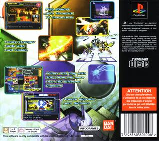 Digimon: Digital Card Battle - Box - Back Image