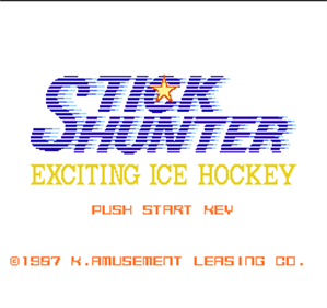 Stick Hunter: Exciting Ice Hockey - Screenshot - Game Title Image