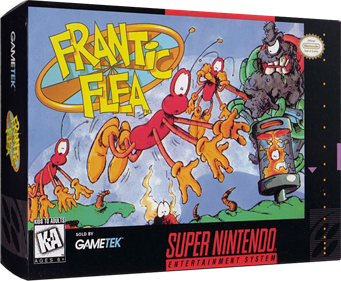 Frantic Flea - Box - 3D Image