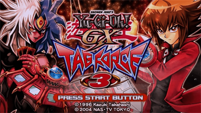 Yu-Gi-Oh! GX: Tag Force 3 - Screenshot - Game Title Image
