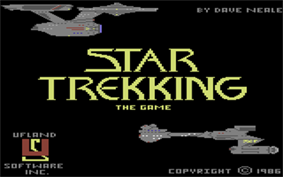 Star Trekking: The Game - Screenshot - Game Title Image