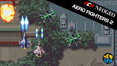 ACA NEOGEO AERO FIGHTERS 2 - Screenshot - Game Title Image