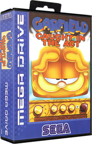 Garfield: Caught in the Act - Box - 3D Image