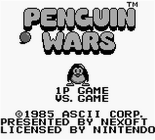 Penguin Wars - Screenshot - Game Title Image