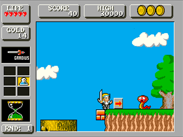 Wonderboy in Monsterland SE - Screenshot - Gameplay Image