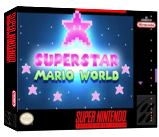 Superstar Mario World - Box - 3D Image