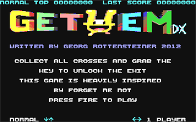 Get Em DX - Screenshot - Game Title Image