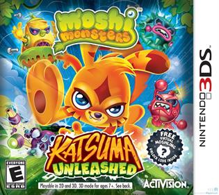 Moshi Monsters: Katsuma Unleashed - Box - Front Image
