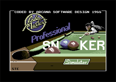 Professional Snooker Simulator - Screenshot - Game Title Image