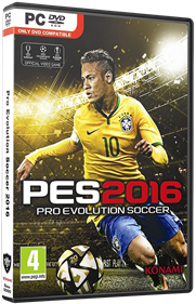 PES 2016: Pro Evolution Soccer - Box - 3D Image