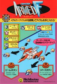 Formation Armed F - Arcade - Controls Information Image