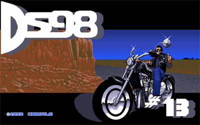 Disc Station 98 #13 - Screenshot - Game Title Image