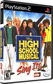 High School Musical: Sing It! - Box - 3D Image