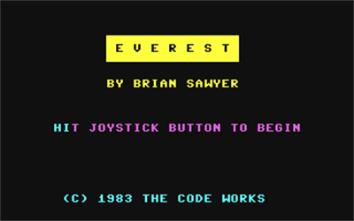Everest (McGraw-Hill) - Screenshot - Game Title Image