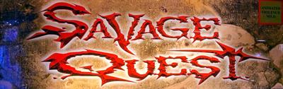 Savage Quest - Arcade - Marquee Image