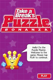Take a Break's Puzzle Bonanza - Screenshot - Game Title Image