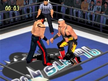 Fire Pro Wrestling: Iron Slam '96 - Screenshot - Gameplay Image