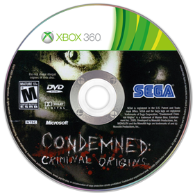 Condemned: Criminal Origins - Disc Image