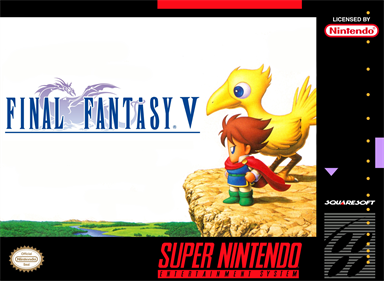 Final Fantasy V - Fanart - Box - Front Image