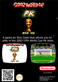 2002 World Cup P.K Kick Off - Fanart - Box - Back Image