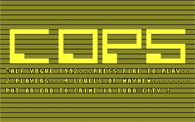 Cops - Screenshot - Game Title Image
