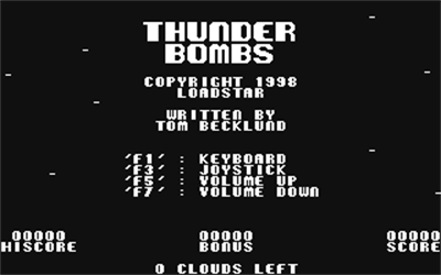 Thunder Bombs - Screenshot - Game Title Image