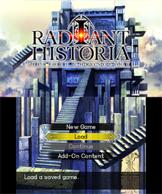 Radiant Historia: Perfect Chronology - Screenshot - Game Title Image